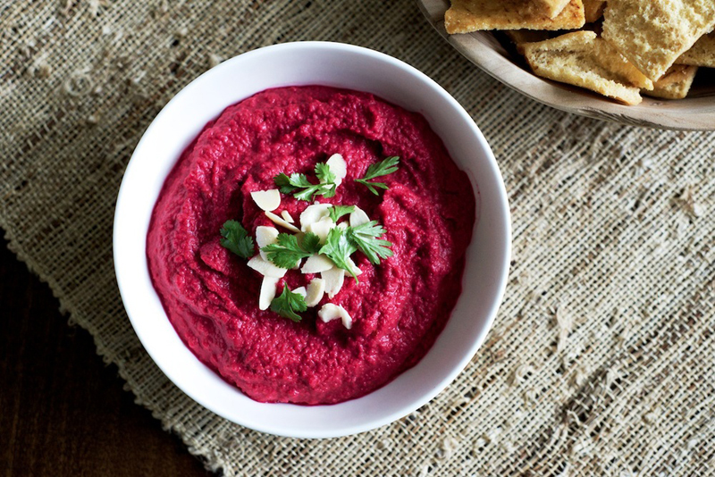 Roasted Beet Hummus Recipe